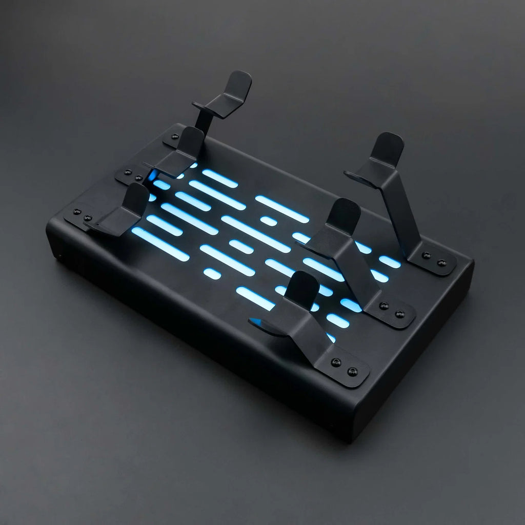 3-Lightsaber LED Metal Display Stand
